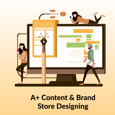 A+ Content & Brand Store Designing Image