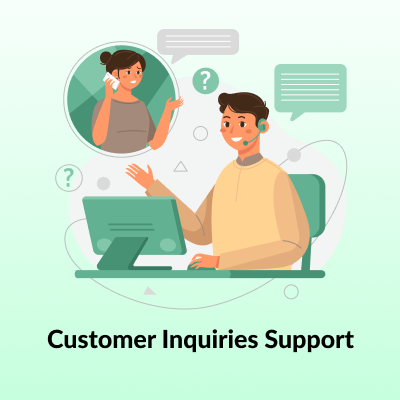 Customer Inquiries Support Image